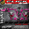 Honda Click 125i / 150i Version 2 Decals / VENOM DESIGN / STICKER FOR MOTORCYCLE PARTS AND ACCESSORIES. 