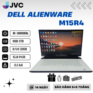 Laptop xách tay cao cấp DELL ALIENWARE M15 R4 Core i9 10th /RTX 3080/15.6 inch