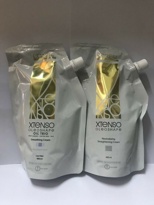 LOreal Oleoshape RESISTANT Rebonding Set (400 ml) 400 Ml Hair