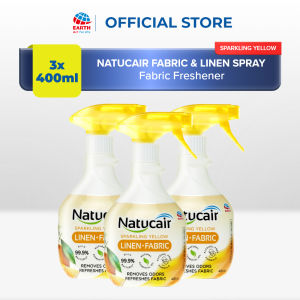 Natucair Linen and Fabric Spay 440ml - Sparkling Yellow - Bundles of 3