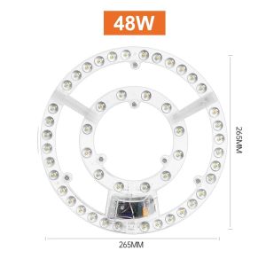 ModaQuick led ceiling light Round Led Module Ceiling Lights Durable 12W 18W 24W 36W 48W 72W Ceiling Lamp Fix Dimmable Ceiling Fan light Room Ceiling