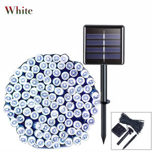 22M Solar Christmas Light Outdoor Waterproof 8 Modes Lighting Modes LED Solar Power Christmas Lights Party Wedding Decor for Home Garden