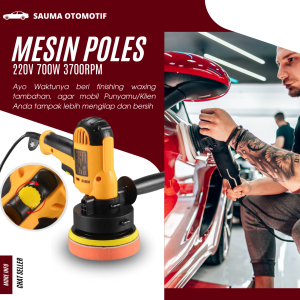 Alat Poles Cat Mobil Full Set Mesin Poles Mobil Polisher Mobil Perbaikan Ubin Motor Car 550W-800W