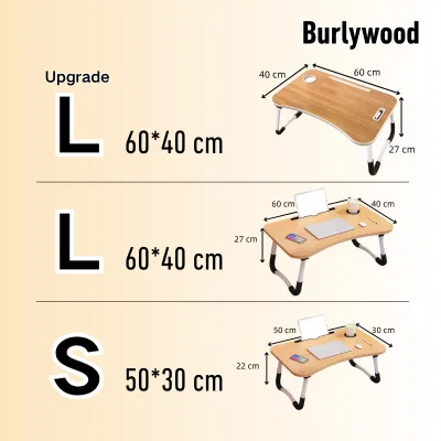 AIODIY Foldable Laptop Table Heavy Duty Mini Desk Study Table Kids Cartoon Home Office Folding Wood Computer Desks