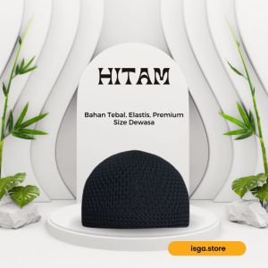 Songkok| Prayer cap Elastic Adult Knitted Cap