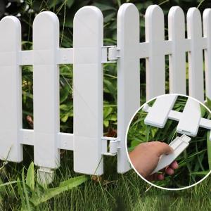 Garden Fence Edging: Enhancing Your Landscape with White Picket Fences