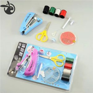 Mini manual sewing machine easy to carry at home and travel