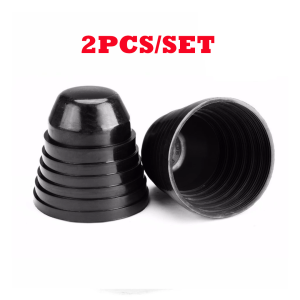 2pcs Car Hid Led Lid Cover Cup Cap Headlamp Headlight Silicone Rubber Seal Cover Protector Waterproof Head Lamp Light Bulb