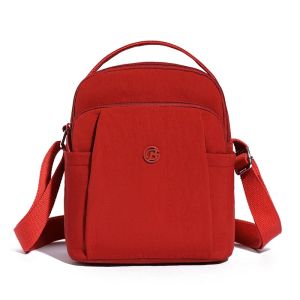 Womens Lightweight Nylon Crossbody Bag Fashion Casual Daypack Multiple Pockets Travel Essential Shoulder Bag2026