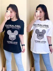 Kaos Oversize Wanita Bahan Cotton Combed 30s Kaos Wanita Lengan Pendek