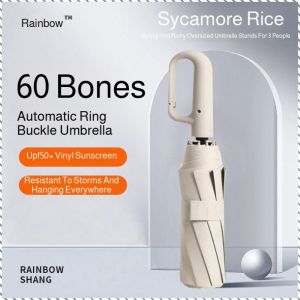 Portable Folding Umbrella Waterproof Portable Folding Wind-resistant Umbrella Rain or Shine