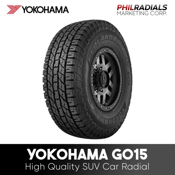 Yokohama 265/65R17 112H G015 A/T Quality SUV Radial Tire | Lazada PH