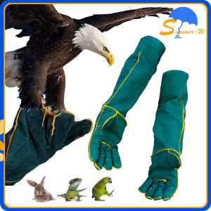60cm Sarung Tangan Hewan Panjang Sarung Tangan Kulit Tebal Sarung Tangan Anti Gigit