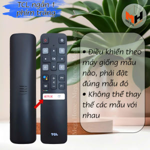 Điều khiển giọng nói tivi TCL smart remote giọng nói tivi TCL hàng loại 1