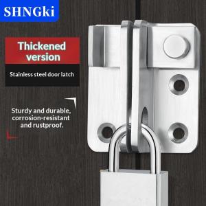 [COD] 🔥🔥🔥SHNGki 1PC lật chốt cửa chốt trượt Bolt Chốt cửa an toàn khóa bắt cho Barn Tủ Pet lồng vườn phòng tắm cửa sổ nhà để xe trượt