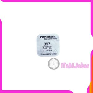 Renata 397 Baterai jam tangan Renata SR726SW 1.55V Original
