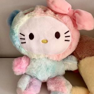 RGFV Stuffed Toys Melody Plush Toy Cinnamoroll Cartoon Kuromi Plush Doll Kids Toy Kawaii Kulomi Stuffed Dolls Children Toys