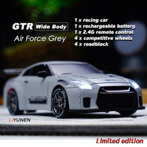 1/24 4WD 30+ km/h High Speed RC Car GTR Car 2.4G Remote Control Drift Racing Car Four-wheel Toys