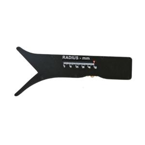 Multiunction Sliding Gauge Tool Ergonomic Grip Radius Measuring Ruler for Furniture Making Industrial Application