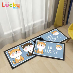 【Buy 1 Get 1 Free】22 Styles Hot Selling Long Kitchen Carpet 40*120Cm+40*60cm Soft Flannel Carpet Rug Floor Mat Kitchen Dapur and Bathroom Absorbent Bedroom Living Room Floor Mats Modern Kitchen Rug