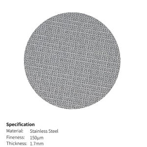 Màn Hình Puck Tấm Lưới Lọc Cà Phê Barista Tái Sử Dụng Bằng Thép Không Gỉ Dày 1.7Mm Cho Giỏ Lọc Cà Phê Espresso 51/54/58Mm