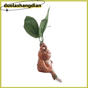 [Duola] Mandrake หญ้าเรซิ่นรูปปั้นภูมิทัศน์เครื่องประดับศิลปะ Figurine งานฝีมือสำหรับสวน