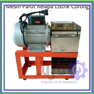 Mesin parut kelapa parutan kelapa listrik parud Parudan kelapa singkong kunyit jahe garbis  serbaguna dinamo elektrik stainless steel anti karat parutan kelapa listrik