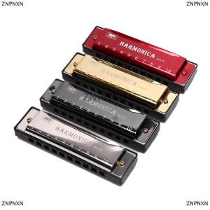 [COD] ZNPNXN 10หลุม Harmonica ปากอวัยวะปริศนาเครื่องดนตรีเริ่มต้นการสอน