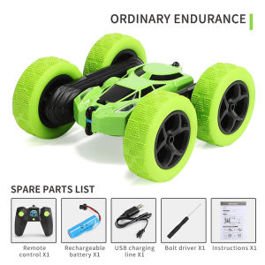 RC Car 360 Stunt 6 years and above Climbing Rock Crawler Monster High Speed Road Remote Control Tumbling Dumps Trucks Four-channel Drift