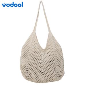 VODOOL Elegant Women Knitting Shoulder Bag in Bright Colors Perfect for Summer Outings and Casual Day Trips