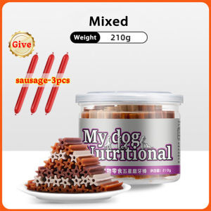 【Buy 1 Give 3】210g My Nutrition Assorted Dog Dental Sticks Dentastix Dentastick Pet Dog Snack Pet Dog Treats