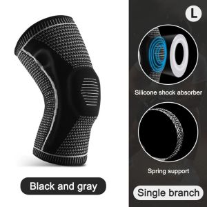 [SG] VIVA Knee Support Sleeve  Compression Knee Guard Support   Silicone Patella Ring  Breathable Sports Knee Guard