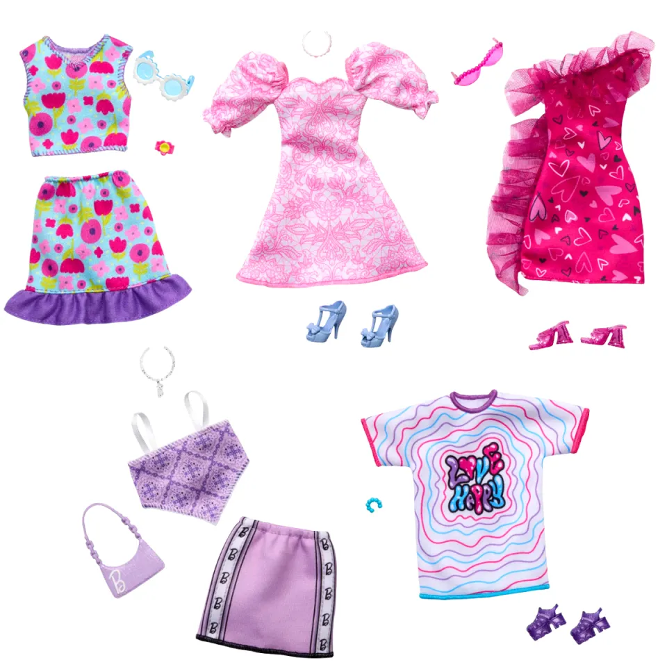 Barbie Complete Looks Fashion Packs with Doll Clothes and Accessories Gift  for Girls, Kids ages 3 years and above | Lazada PH
