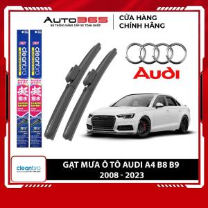 Gạt mưa xe ô tô Audi A4 B8 B9 2008 - 2023 | Cần gạt mưa Cleanbro chính hãng phủ nano lắp zin - Auto365 Store
