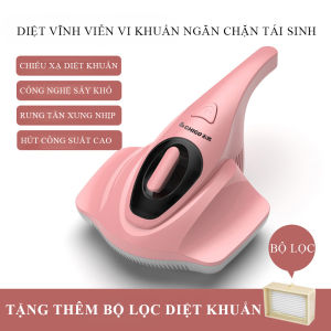 Máy hút bụi giường đệm sofa chăn màn diệt khuẩn bằng tia UV tích hợp rung tần xung nhịp và lực hút lớn giúp loại bỏ 99% vi khuẩn và bụi bẩn có hại. Bảo hành 2 năm.