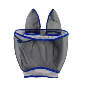 Professional Horse Fly Mask Elastic Horse Face Mask Breathable Adjustable Face Cover Horse Harness Headgear Enduring