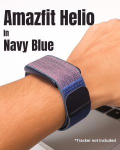 Amazfit Helio Strap Replacement — Classic Series “Navy Blue” (Wrist Band)
