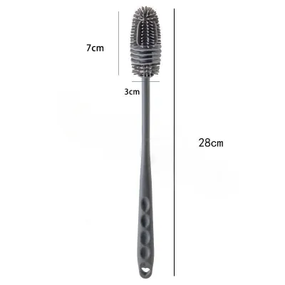 4pcs Long Handle Bottle Brush for Owala Water Bottle Straw Cleaner Brush for Owala FreeSip 24oz/32oz/40oz Stanly Aquflask Plus 3 in 1 Cup Lid Cleaning Brush