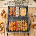 SG Mini Drum Charcoal BBQ Grill Portable Outdoor Picnic Small Smoker Grill By Thehomeshoppe. 