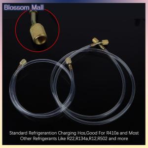 [Blossom] Air Conditioning Fluoride Hose Add Fluoride Tube Transparent Tool Parts Air Conditioning Fluorine Refrigerant Repair Tool