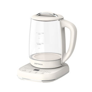 SG【Ready Stock】Zemkon Health Hot Water Jug: A water jug with insulation technology and anti-boil-drying function equipped with a digital display featuring 8 preset programs suitable for the preparation of traditional medicines.