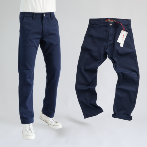 กางเกงขายาวชิโน่ ขายาวผ้ายืด กางเกงทรงกระบอก No.741901