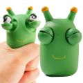 Funny Squishy Eye Popping Flippy Squeeze Toys Green Yellow Eye Worm Stress Reliever Antistress Fidget Toy Popping Out Eyes Gifts. 