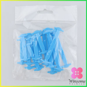 Winsome เชือกรองเท้าแบบซิลิโคน ไม่ต้องผูก 16 แท่ง / แพ็ค Lazy shoelaces