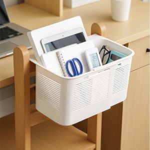 15MIN Hollow Telescopic Hanging Basket Wall Basket Space Saving Hanging Storage Box Storage Organizer Adjustable Retractable Baskets Kitchen