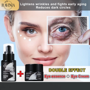【RAVINIA】 Eye cream dark circles 20g-Eye Serum for Black Circle and Delays Aging Fades Wrinkles Firming Brighten Skin