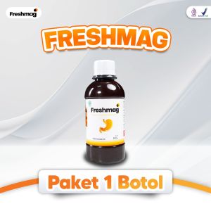 Original Freshmag Herbal Solusi Atasi Masalah Maag dan Nyeri Asam Lambung Menahun / Maag Kronis / Obat Herbal Asam Lambung / Mual Muntah Infeksi Lambung Tinggi