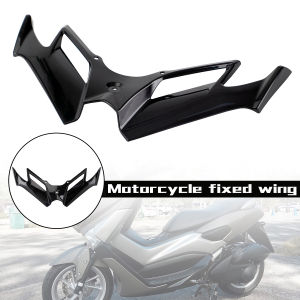 1PC Motorcycle Winglets Aerodynamic Wing Front Side Spoiler & Fairing Winglets Fixed Wind Wing For Enhanced Stability Ideal