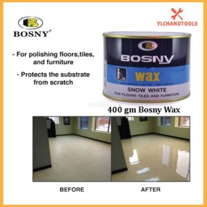 BOSNY LILIN PUTIH | WHITE WAX ( 400GM3.2KG )