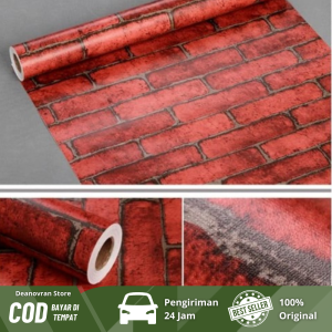 DNV - Wallpaper Stiker Dinding Marmer 45cm x 1m Wallpaper DindingPremium